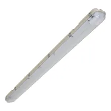4x Luminária Hermética P/ 2 Lâmpadas T8 Led 120cm Sobrepor Foto mini 1