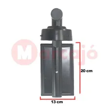 4x Lustre Arandela Globo De Polietileno 210 Preto 127/220v Foto mini  3