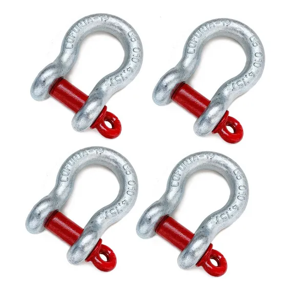 4x Manilha 3/4 Forjada Anilha Coforja 4,75 Toneladas 19mm Foto 1