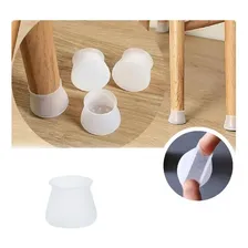 4x Ponteira Silicone Para Pé De Móveis Lavavel Proteção Foto mini 2