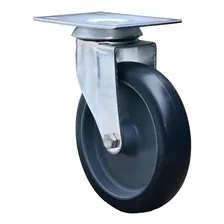 4x Roda Rodizio Carrinho Plataforma 127mm 5 Pol Foto mini  3