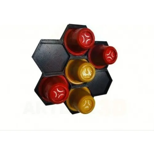 4x Suporte De Parede Capsula Organizador Para Café Nespresso Foto 1