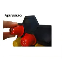 4x Suporte De Parede Capsula Organizador Para Café Nespresso Foto mini  2