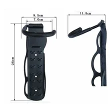 4x Suporte Parede Vertical Gancho Para Pendurar Bicicleta Cor Preto Foto mini 4