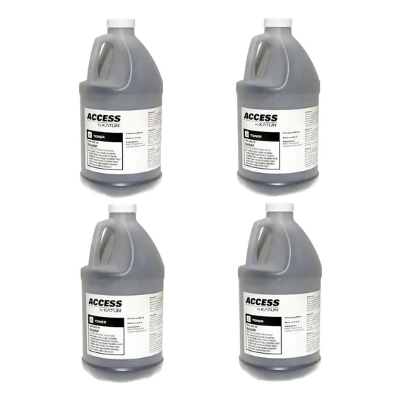 4x Toner Refil Para Sharp Al2040 Al1645 Al2050 Al2031 Katun Foto 1