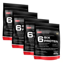 4x Whey Protein 6 Six Protein - Muito Sabor Baunilha Foto mini 1