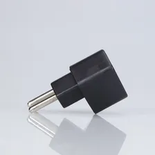 5 Adaptador Tomada Americana Brasileira 2p+t Preto Margirius Foto mini  3