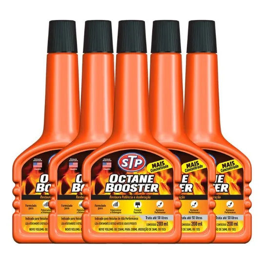 5 Aditivos Stp Octane Booster 2090brm 200ml Foto 1