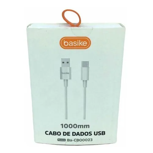 5 Cabo Dados Carga Usb Basike Type C 1m Atacado Foto 1