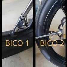 5 Calibrador Pneus Bico Em Y 160 Lbs Profissional Bico Duplo Foto mini 3