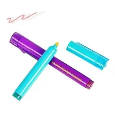 5 Caneta Nota Falsa Testador Dinheiro - Kit Cor Violeta Foto mini 2