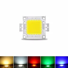 5 Chip Led 6000k Branco Frio Reposição Conserto Refletor 50w Luz Branco-frio 127/220v Foto mini 2