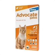 5 Combo Advocate Gatos 0,4ml Até 4kg 15 Pipetas Foto  mini 1