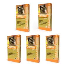 5 Combo Advocate Gatos 0,4ml Até 4kg 15 Pipetas Foto mini  3