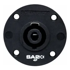 5 Conector Speakon Painel Redondo Fêmea 4 Vias C/ Trava Sa2x Foto  mini 1