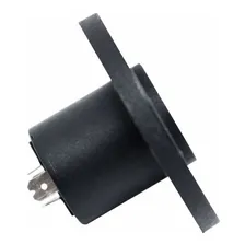 5 Conector Speakon Painel Redondo Fêmea 4 Vias C/ Trava Sa2x Foto mini 4