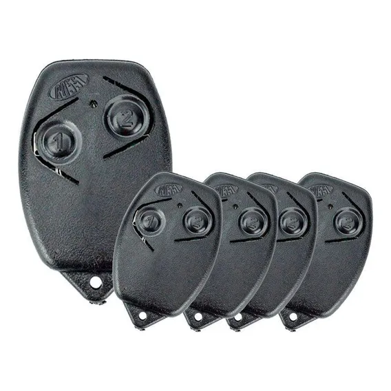 5 Controle Remoto Para Portão Rossi Nano Dz3 Dz4 Bv Preto Foto 1
