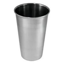 5 Copos Aço Inox 500 13 Cm Com Borda Inquebrável Coquetel Cor Cromado Inox Foto mini 3