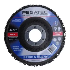 5 Discos Remulver 115mm Strip & Clear Pegatec Cor Preto Foto mini 4
