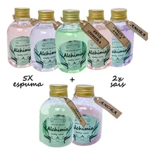 5 Espumas + 2 Sais De Banho Banheira Hidromassagem Relaxante Fragrância Variado Foto mini 2