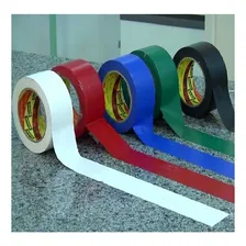 5 Fita Grossa Adesiva Durex 48mm X 40m Azul Altape Liso Foto mini 3