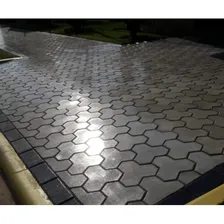 5 Formas Para Piso Calçada Bloquete Estrela 3 Pontas 23x23x6 Foto mini 4