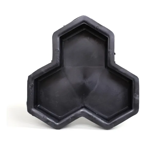 5 Formas Para Piso Calçada Bloquete Estrela 3 Pontas 23x23x6 Foto 1