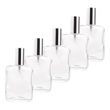 5 Frascos Perfume Com Válvula Luxo 100 Foto  mini 1
