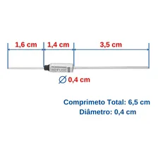 5 FusÃvel Térmico 157 Graus 10a 250v P/ Eletrodoméstico Foto mini 4