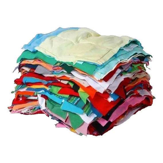 5 Kg Estopa Pano Retalho Limpeza Costurado Cor Colorida Foto 1