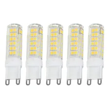 5 Lampada De Led Halopim G9 7w Para Lustres 127v Foto  mini 1