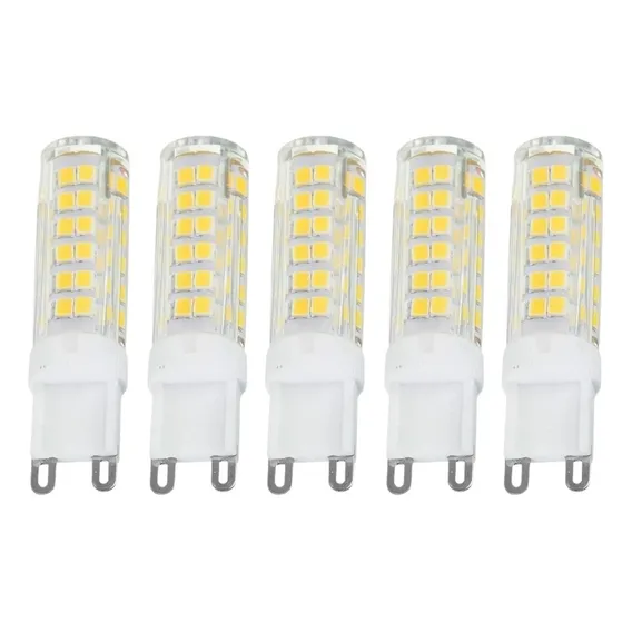 5 Lampada De Led Halopim G9 7w Para Lustres 127v Foto 1