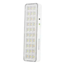 5 Luminária Luz Lampada De Emergência 30 Leds Segurimax Foto  mini 1