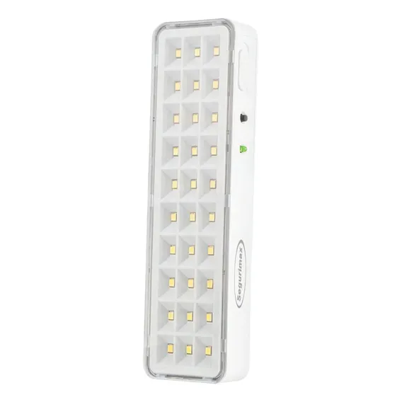 5 Luminária Luz Lampada De Emergência 30 Leds Segurimax Foto 1