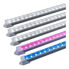 5 Luminárias Led Cores 1m Aquário Plantado 9.220 Lumens 121w Luzes 03branco 6.500k 01rosa 01azul Foto  mini 1