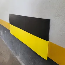 5 Manta Eva Protetor De Parede 40x100 Garagem Estacionamento Cor Preto E Amarelo Foto mini 4