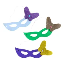 5 Máscaras De Carnaval Eva Rosto Ou Decoração Imediato Foto mini 3