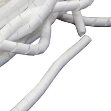 5 Metros Organizador Fios Espiral Branco 5/8- Foto mini 4