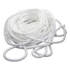 5 Metros Organizador Fios Espiral Branco 5/8- Foto mini 1