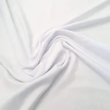 5 Metros Tecido Forro Leve P/ Vestidos, Saias, Saiotes, Etc Cor Branco Foto  mini 1