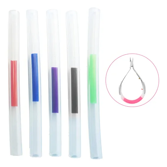 5 Molas Silicone P/ Alicate De CutÃculas - Profissional Foto 1