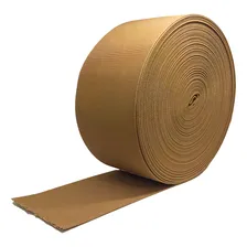 5 Mts Elástico Largo Super Reforçado 100 Mm Cores Cor Caramelo Desenho Do Tecido Liso Foto mini 1