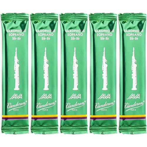 5 Palhetas Vandoren Java Sax Soprano - N° 3 Foto 1