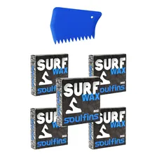 5 Parafina Surf Prancha Wax 5 Unidades Parafiina Soul Fins Cor Fria Foto mini 1