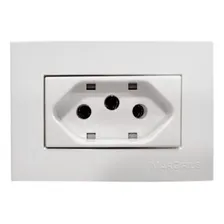 5 Pç Tomada P/ Moveis Margirius 2p T Branca 20a 250v Nbr Cor Branco Foto mini 1