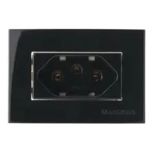 5 Pç Tomada P/moveis Margirius 2p T Preta 20a 250v Nbr14136 Cor Preto Foto mini 2