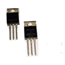 5 PÇS Mosfet MOSFET IRF1405 Transistor Bipolar Foto mini 1