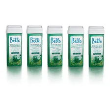 5 Refil Cera Depilatória Algas Com Menta 100g - Depil Bella Foto  mini 1