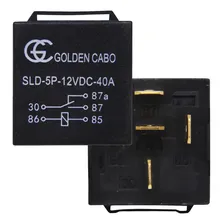 5 Rele Auxiliar Automotivo Universal 5 Pinos 40a 12 Volts Cinoy Relé Foto mini 3