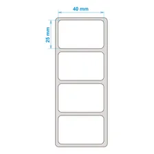 5 Rolos Etiqueta 40x25 1 Coluna Térmica Sku Produto E-commerce Adegraf - 5000 Etiquetas Foto mini 3